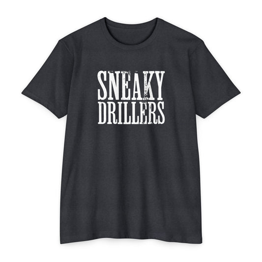Sneaky Drillers T‑Shirt — Retro Athletic