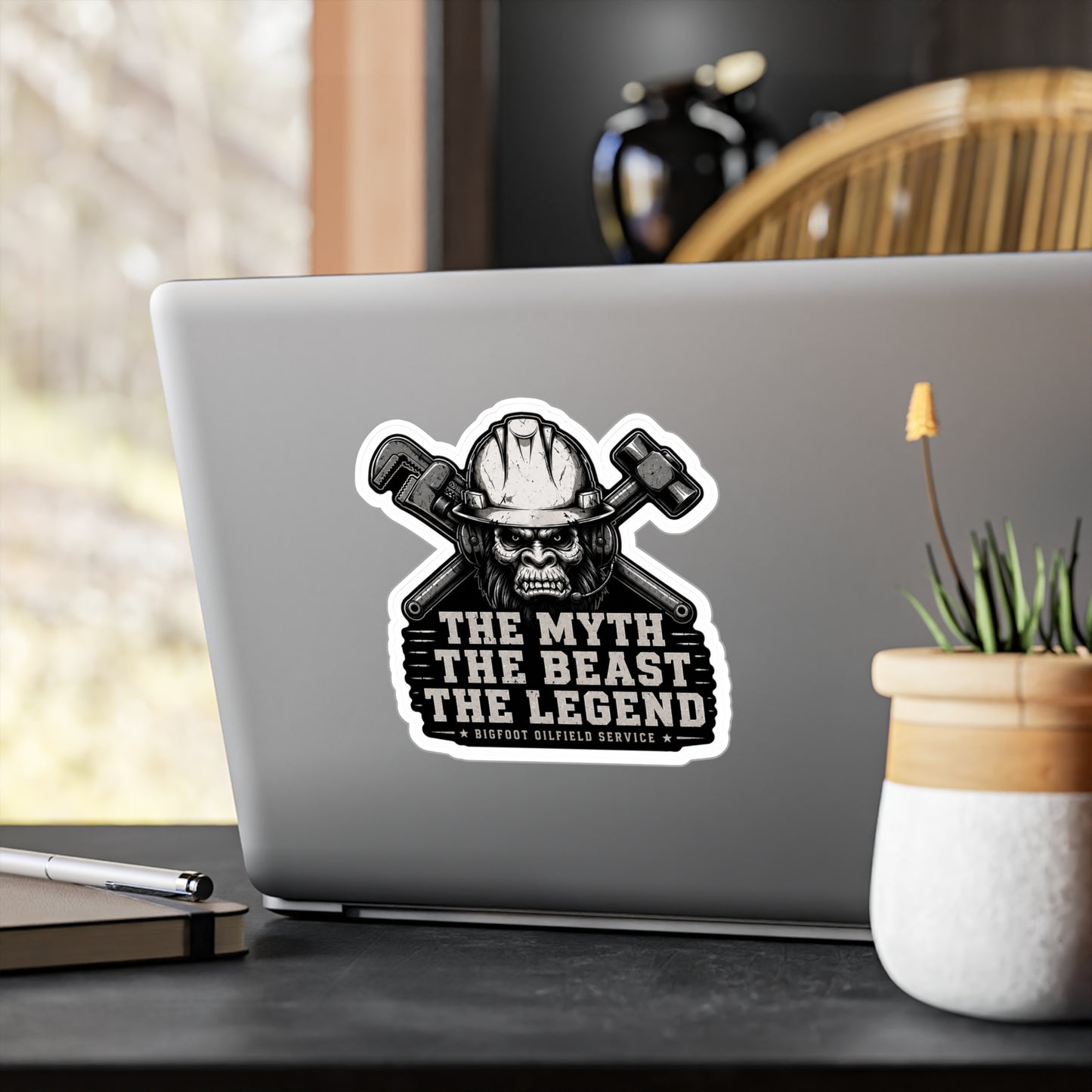 The Myth The Beast The Legend - Vinyl Sticker