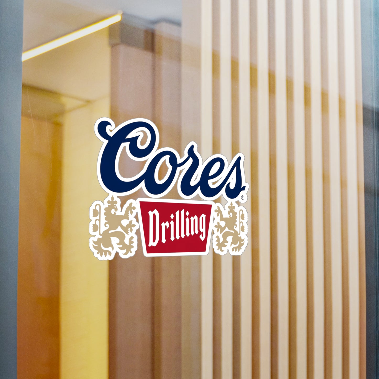 Cores Drilling - Vinyl Stickers