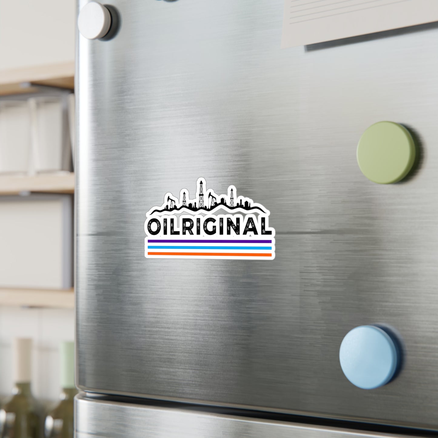 Oilriginal Skyline Vinyl Sticker