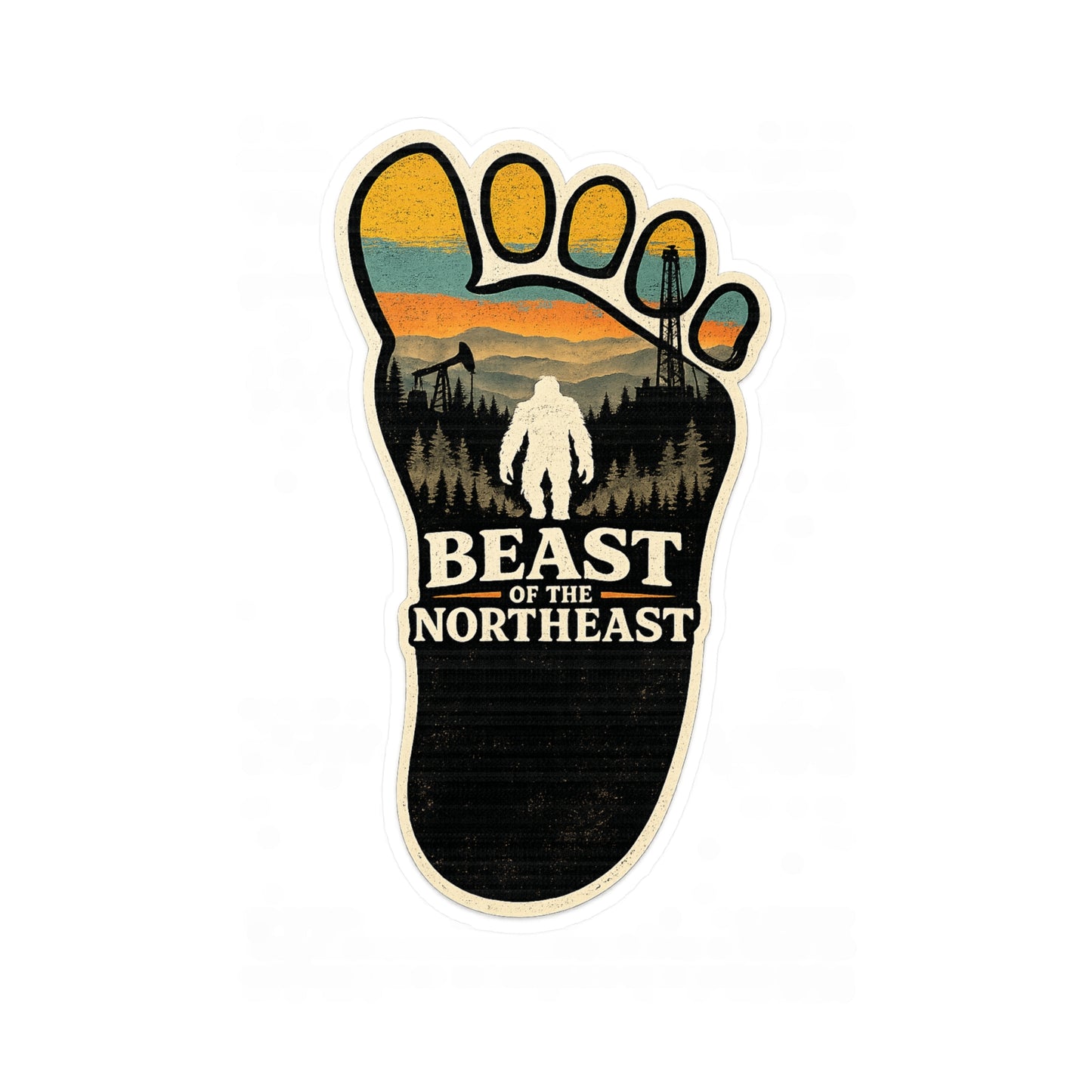 Beast of the Northeast Vinyl Sticker