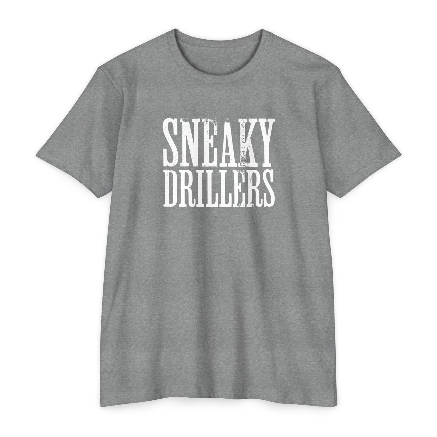 Sneaky Drillers T‑Shirt — Retro Athletic