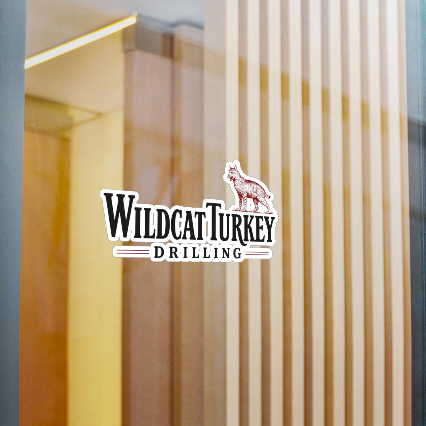 Wildcat Turkey Drilling - Vinyl Sticker