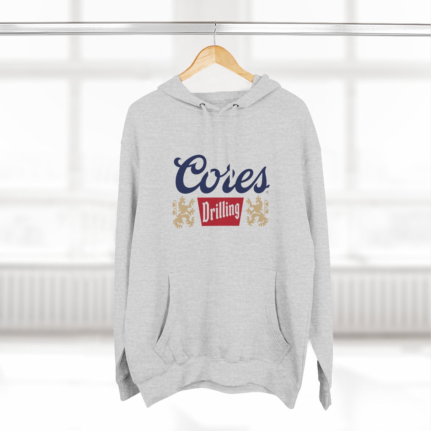Cores Drilling Logo Hoodie