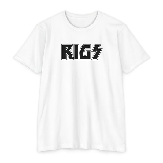 RIGS Retro Rock Logo T-Shirt