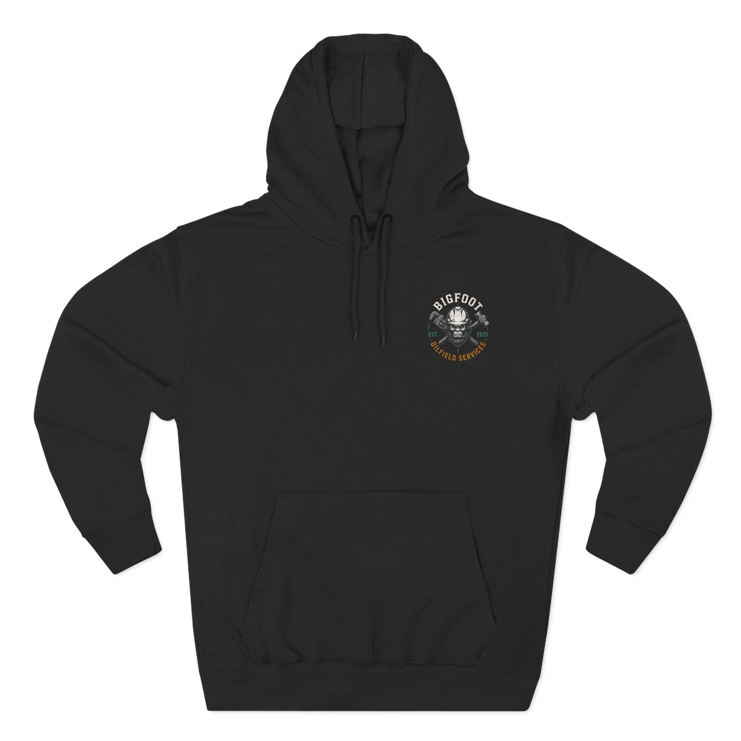 Dirty Feet Clean Money Hoodie — Surfshop Footprint Graphic Pullover