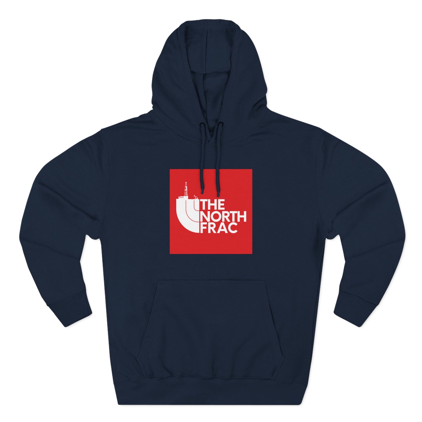 The North Frac Red Logo Hoodie