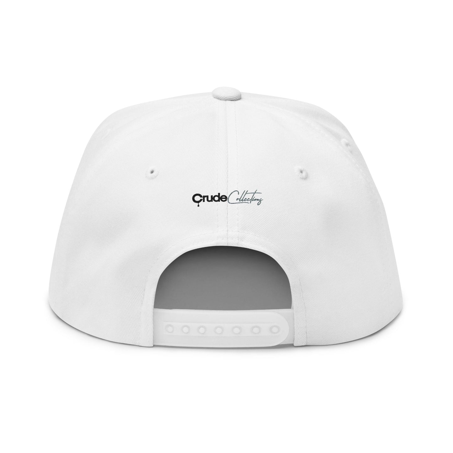 "OilyFans" Embroidered Flat Bill Snapback