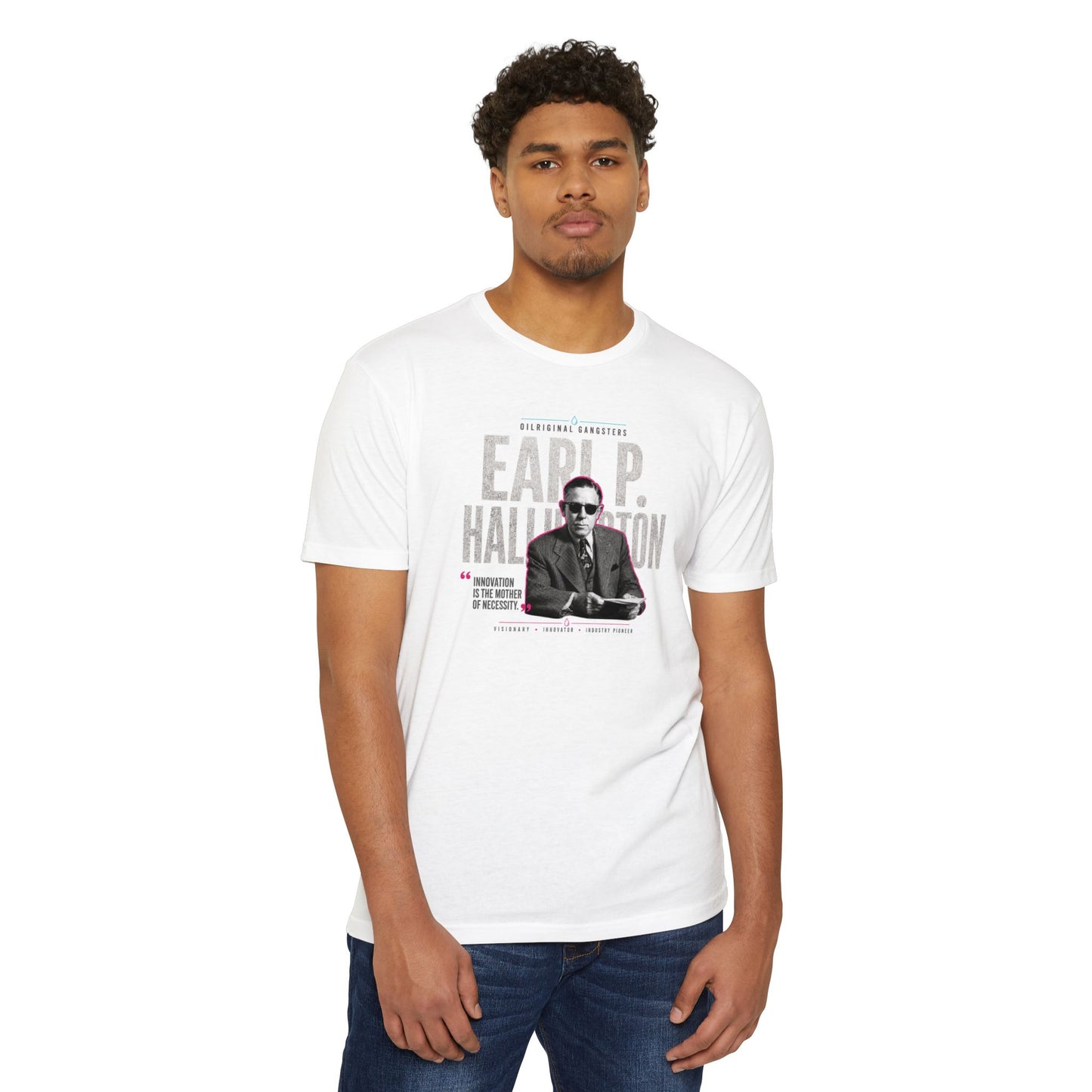 Earl P. Halliburton Graphic T-Shirt