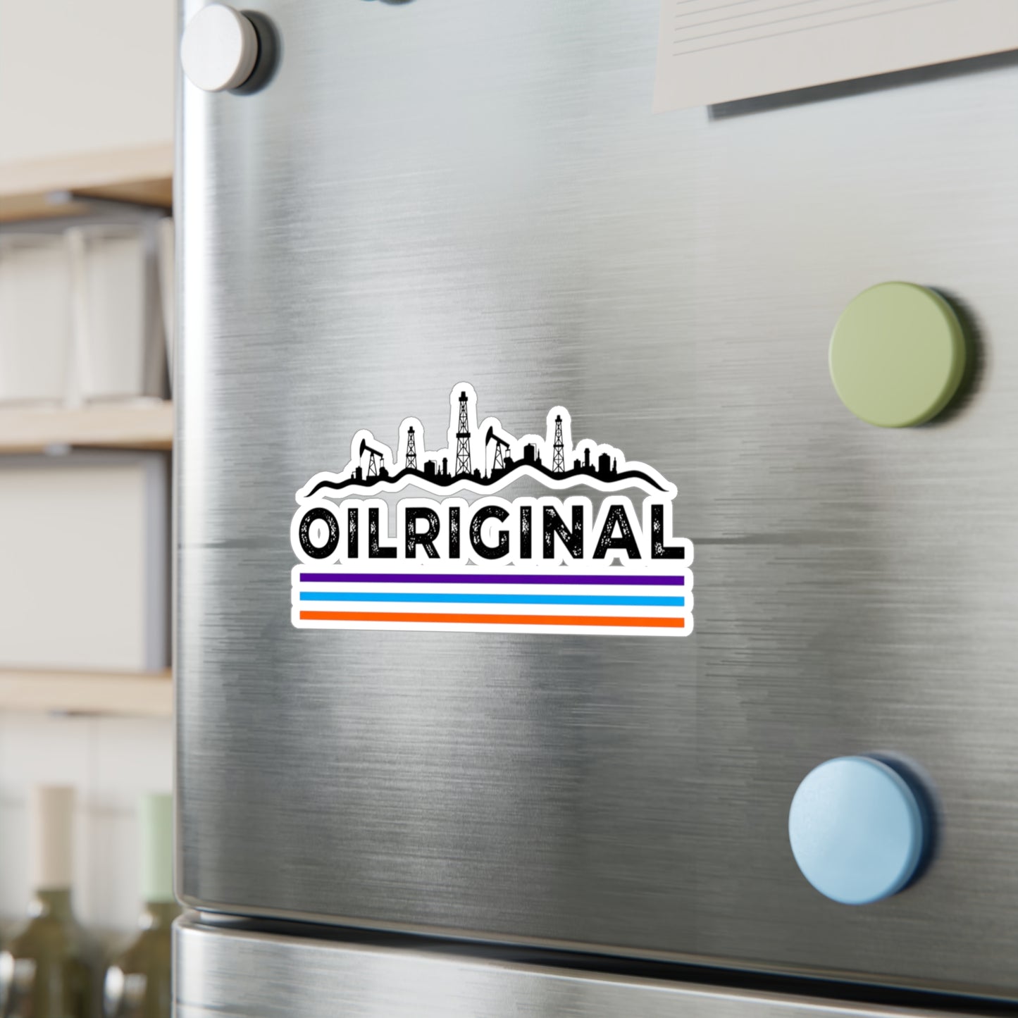 Oilriginal Skyline Vinyl Sticker