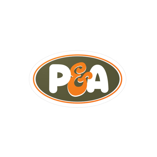 P&A Logo - Vinyl Sticker