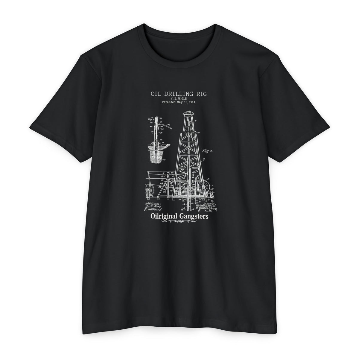 Oil Drilling Rig Blueprint