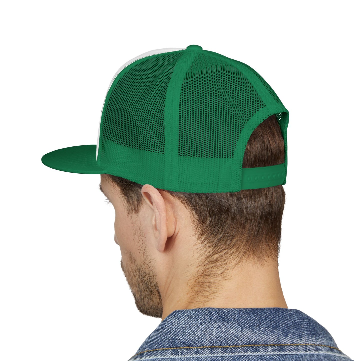 “Fractologist” Retro Script Mesh Snapback Hat (Eat. Sleep. Frac. Repeat.)