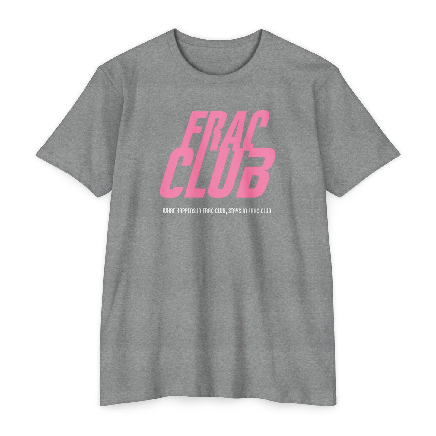 Frac Club T-Shirt — Retro Pink Logo
