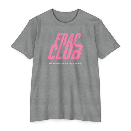 Frac Club T-Shirt — Retro Pink Logo
