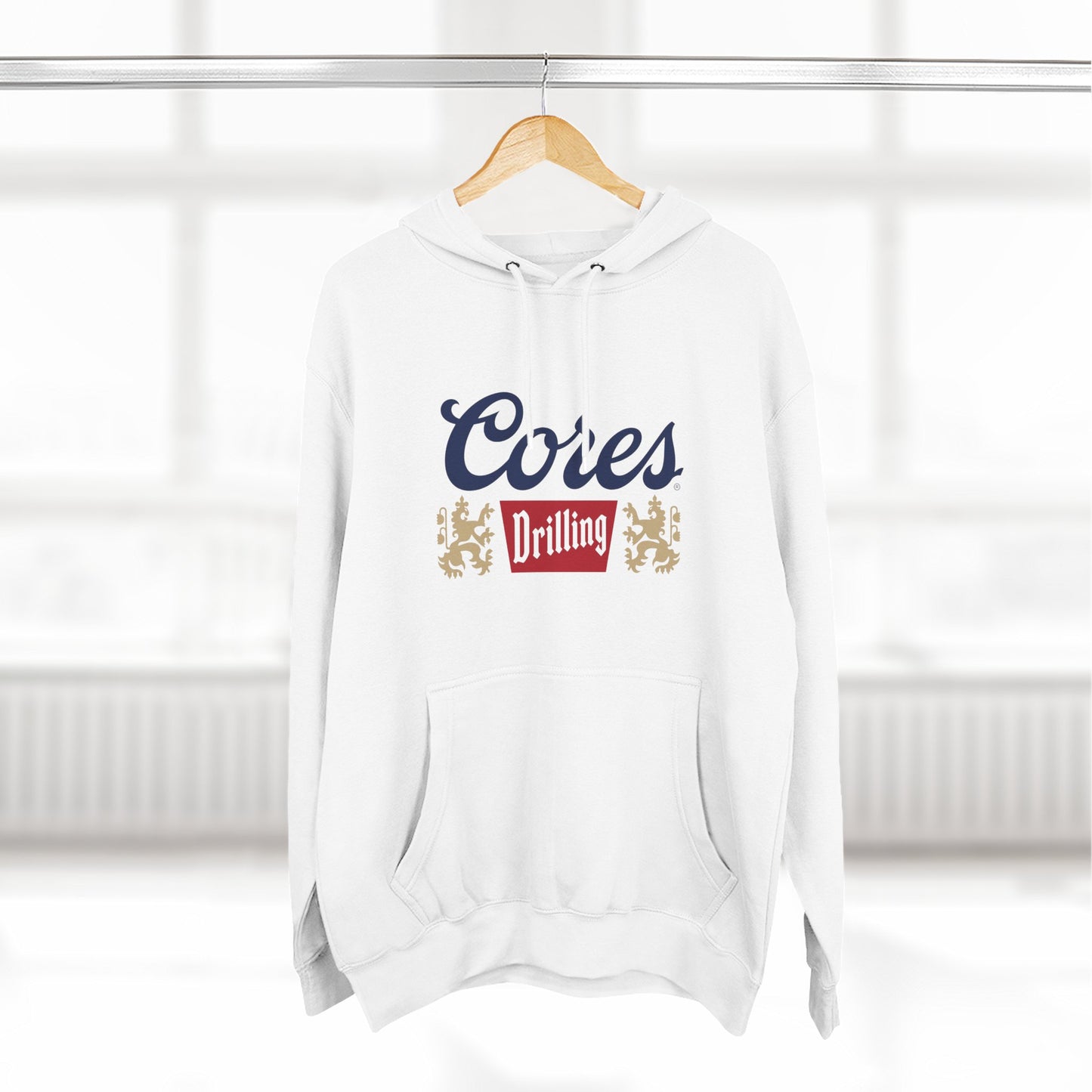 Cores Drilling Logo Hoodie