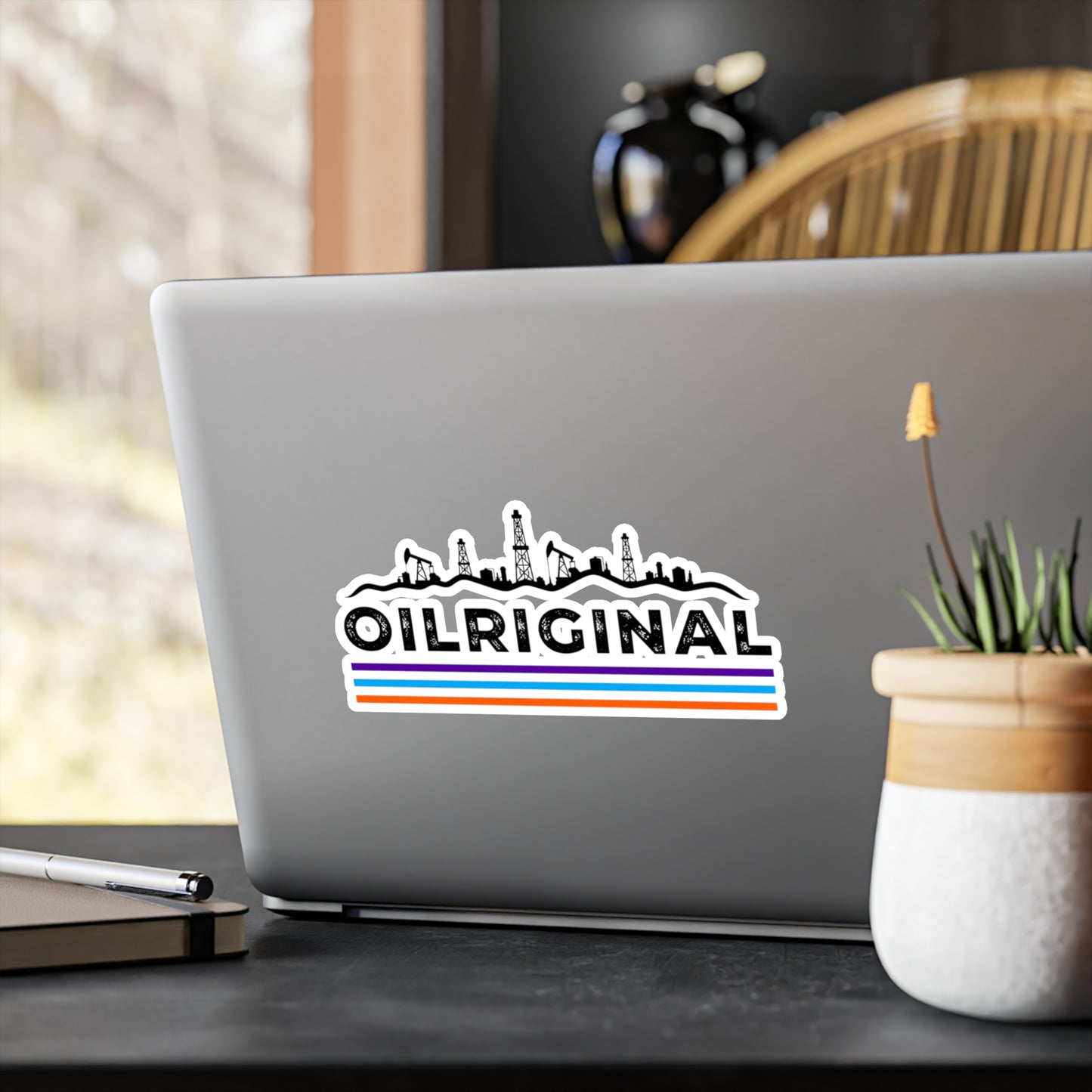 Oilriginal Skyline Vinyl Sticker