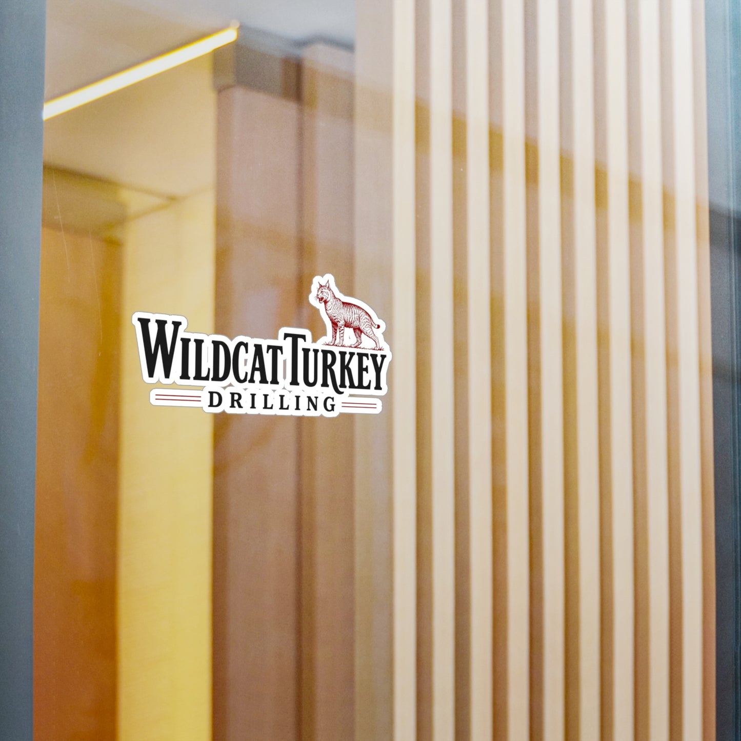 Wildcat Turkey Drilling - Vinyl Sticker