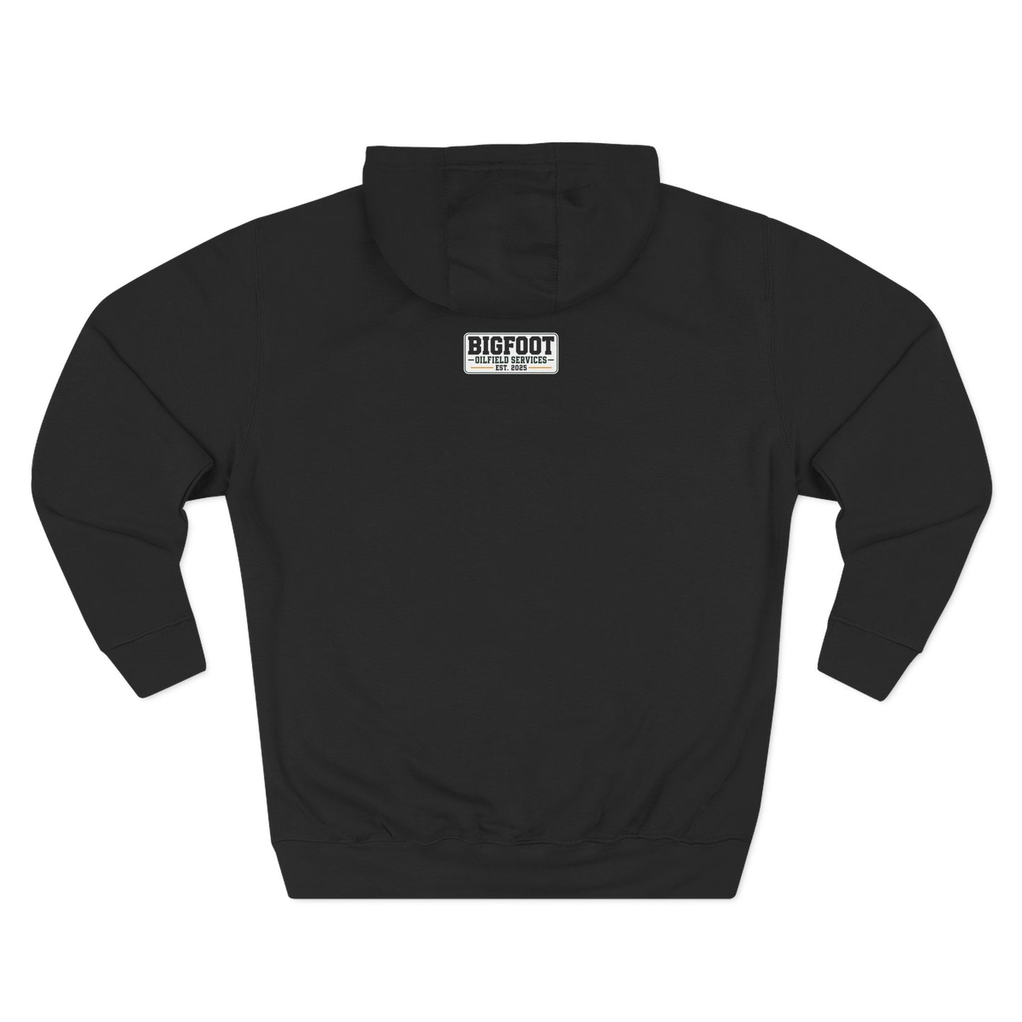 Fractologist Hoodie - Retro Script ‘Eat. Sleep. Frac. Repeat.’ Fleece Pullover