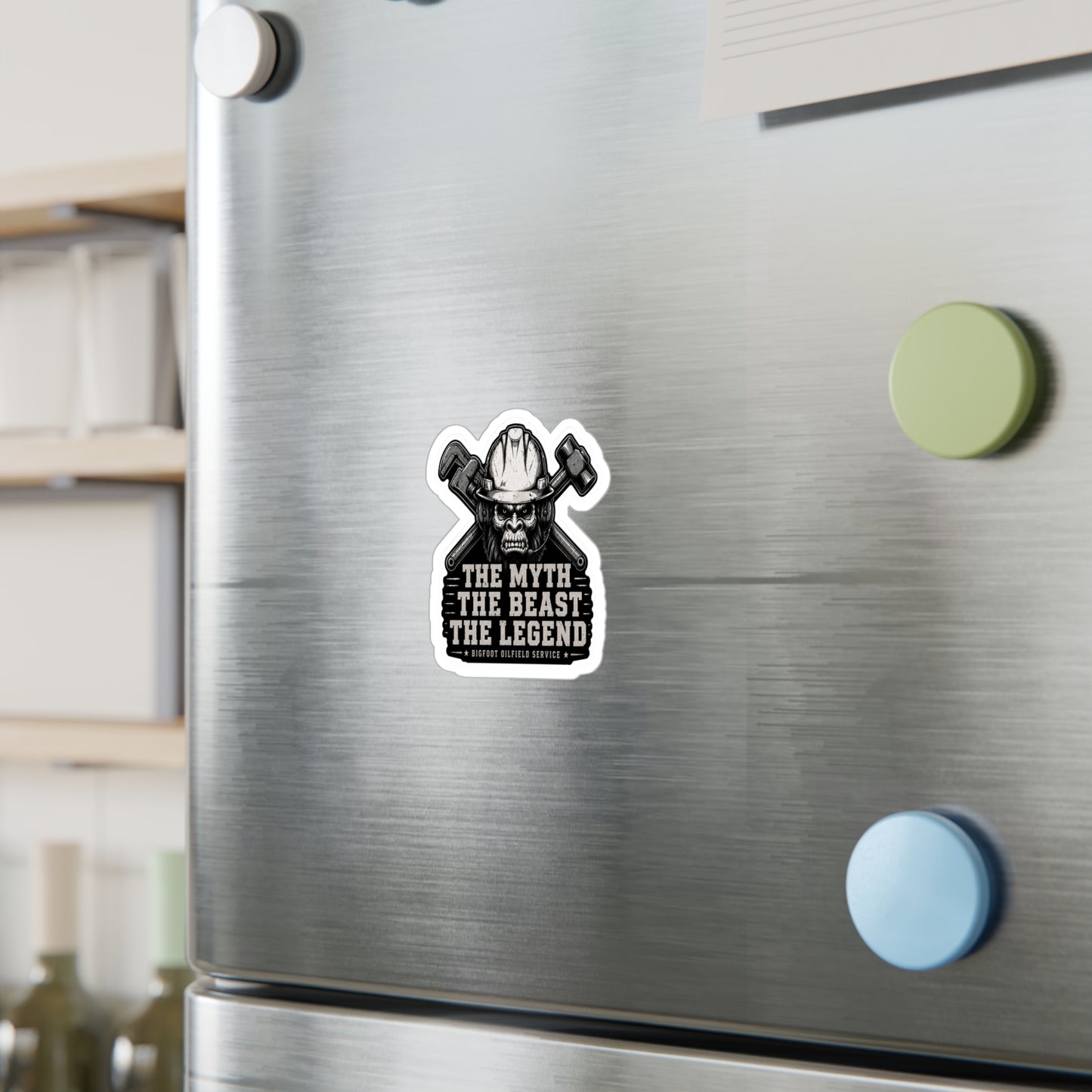 The Myth The Beast The Legend - Vinyl Sticker