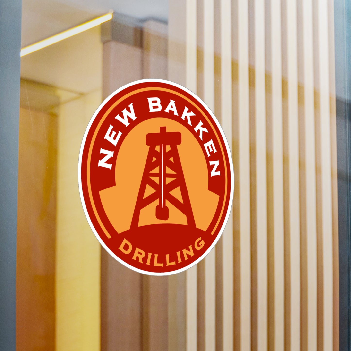 New Bakken Drilling Round - Vinyl Sticker