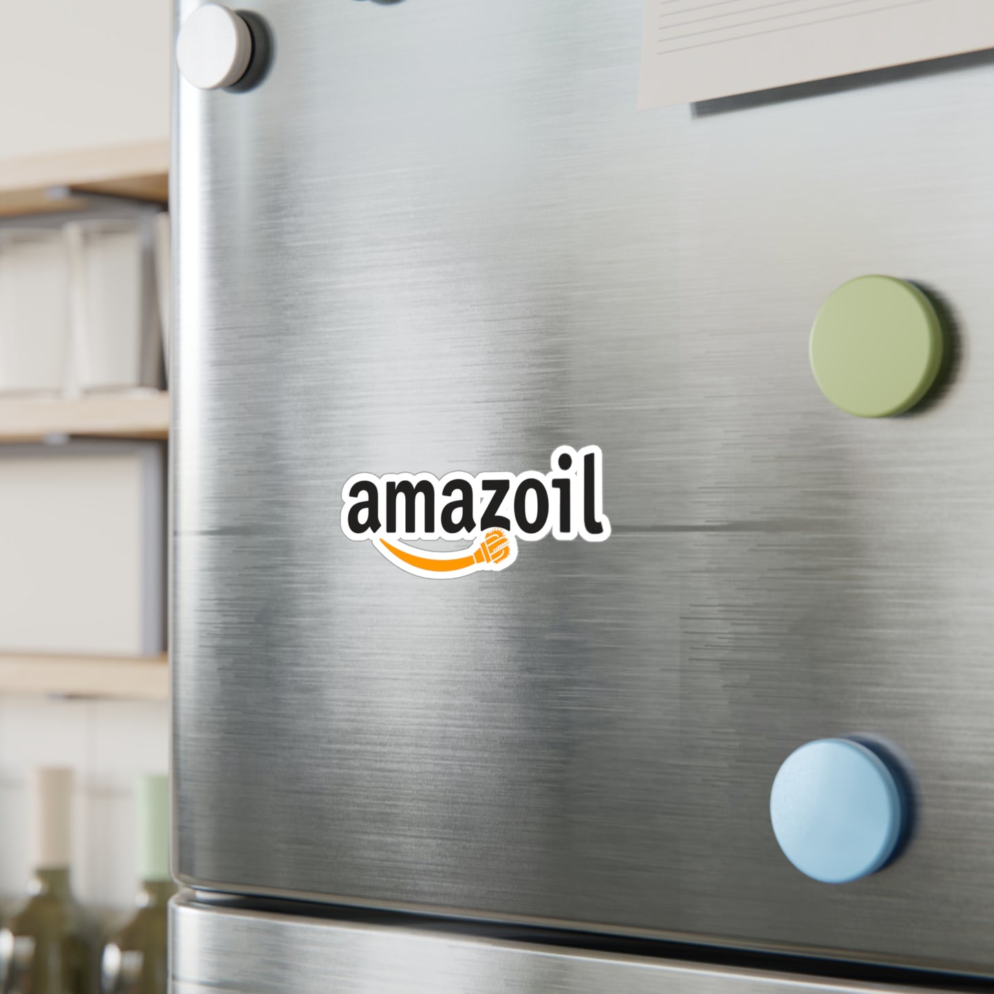 'amazoil' Logo Vinyl Sticker
