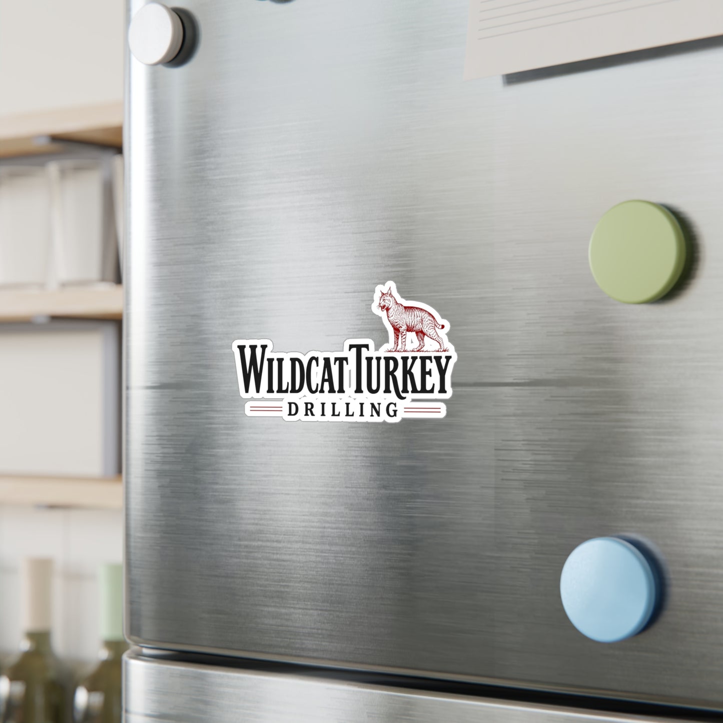 Wildcat Turkey Drilling - Vinyl Sticker