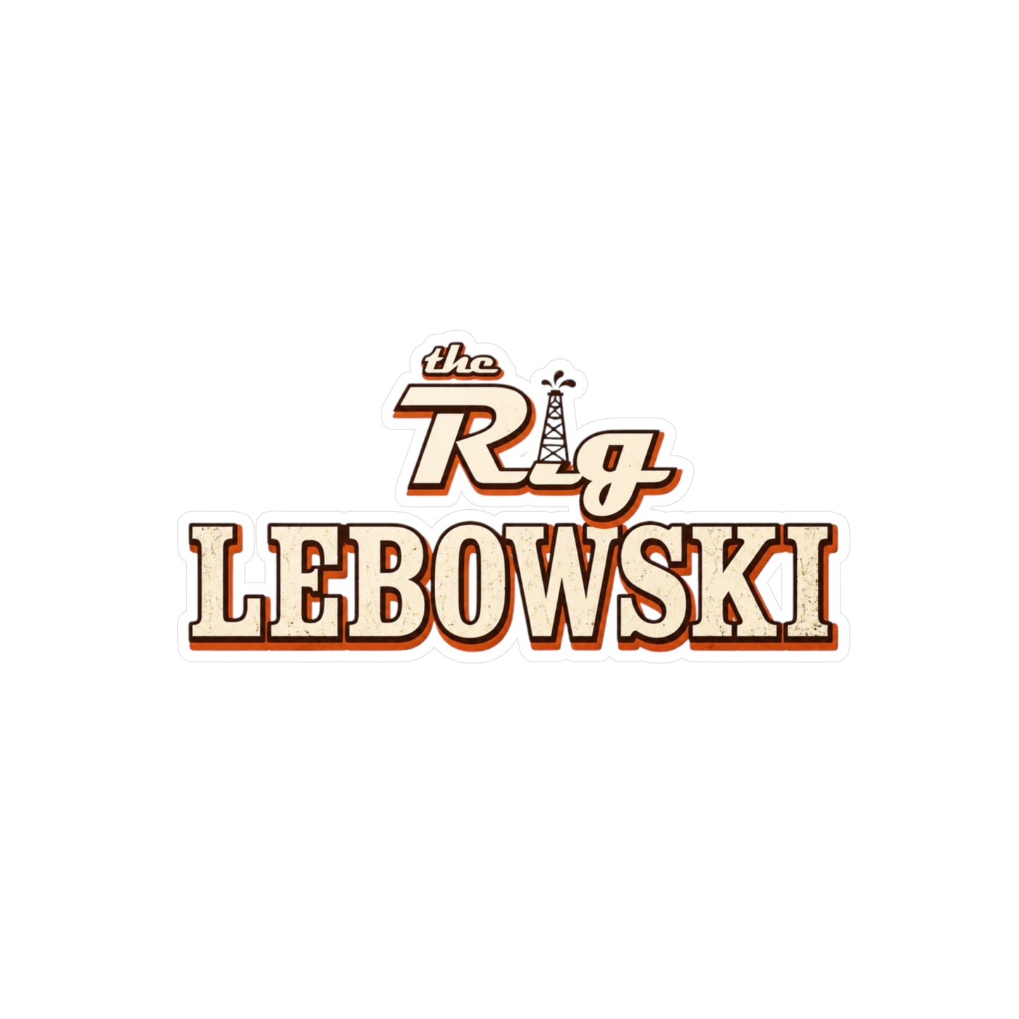 The Rig Lebowski - Vinyl Sticker