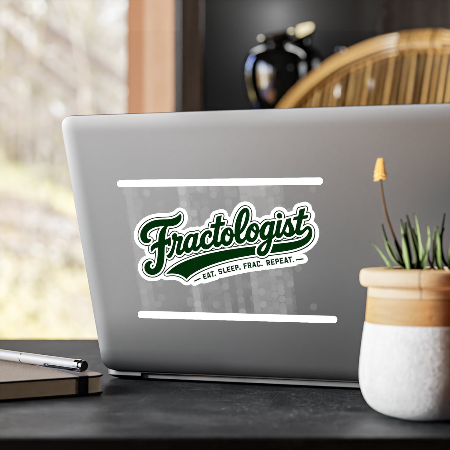 Fractologist Vinyl Sticker