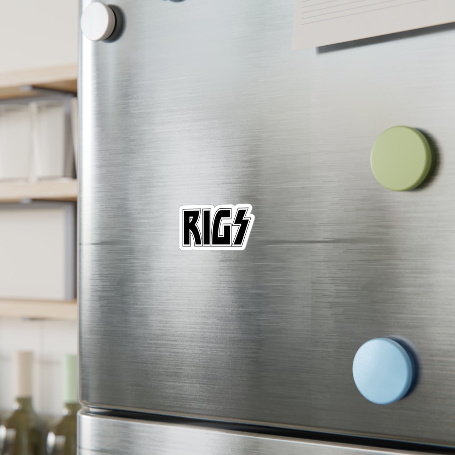 RIGS Rock Logo Vinyl Sticker