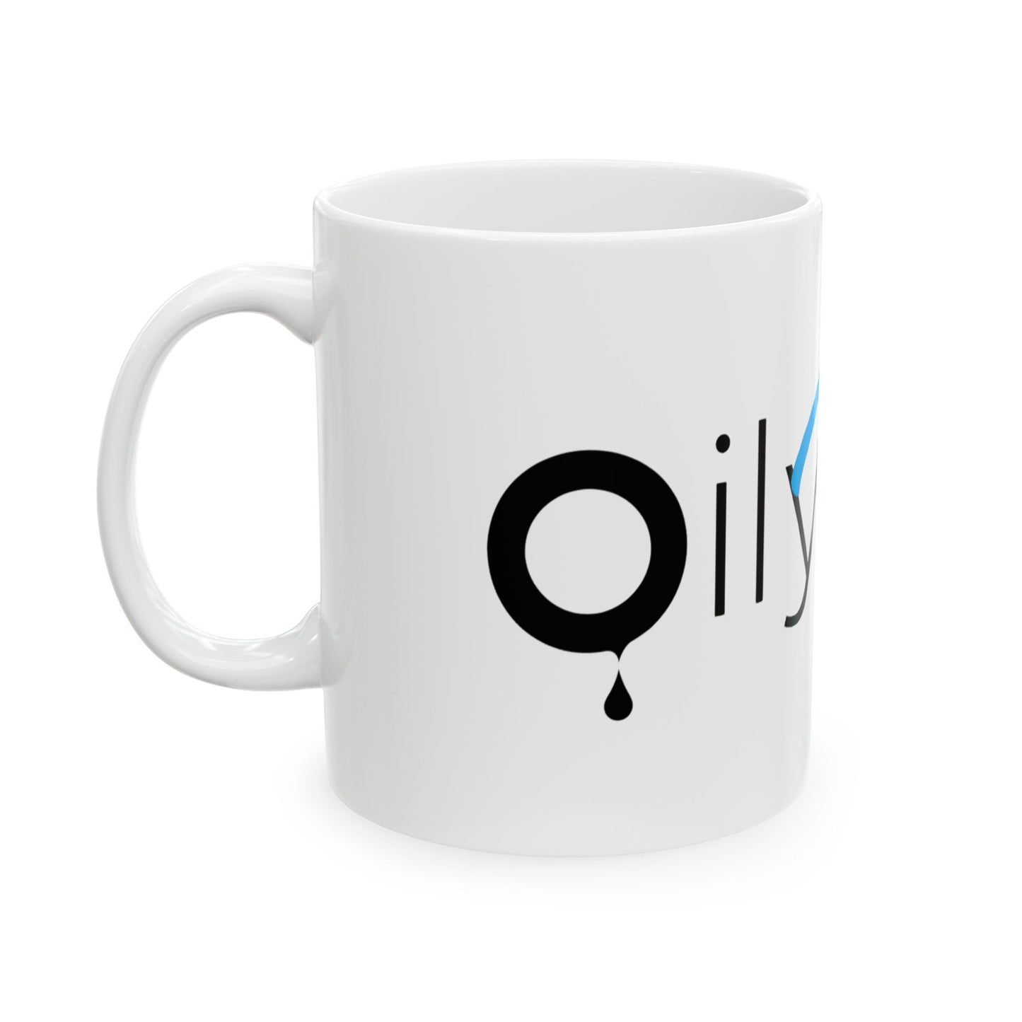 OilyFans Ceramic Mug — 11oz & 15oz Coffee Cup