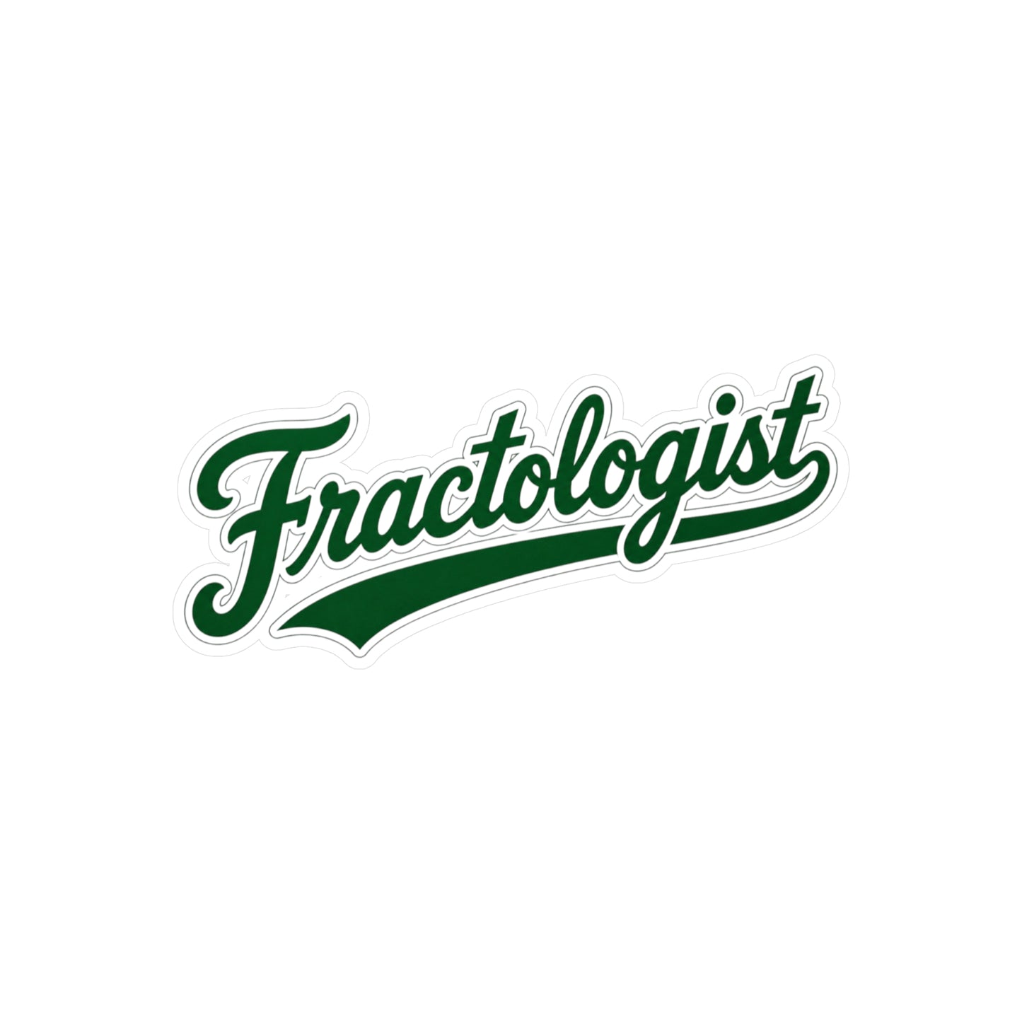 Fractologist - Vinyl Sticker