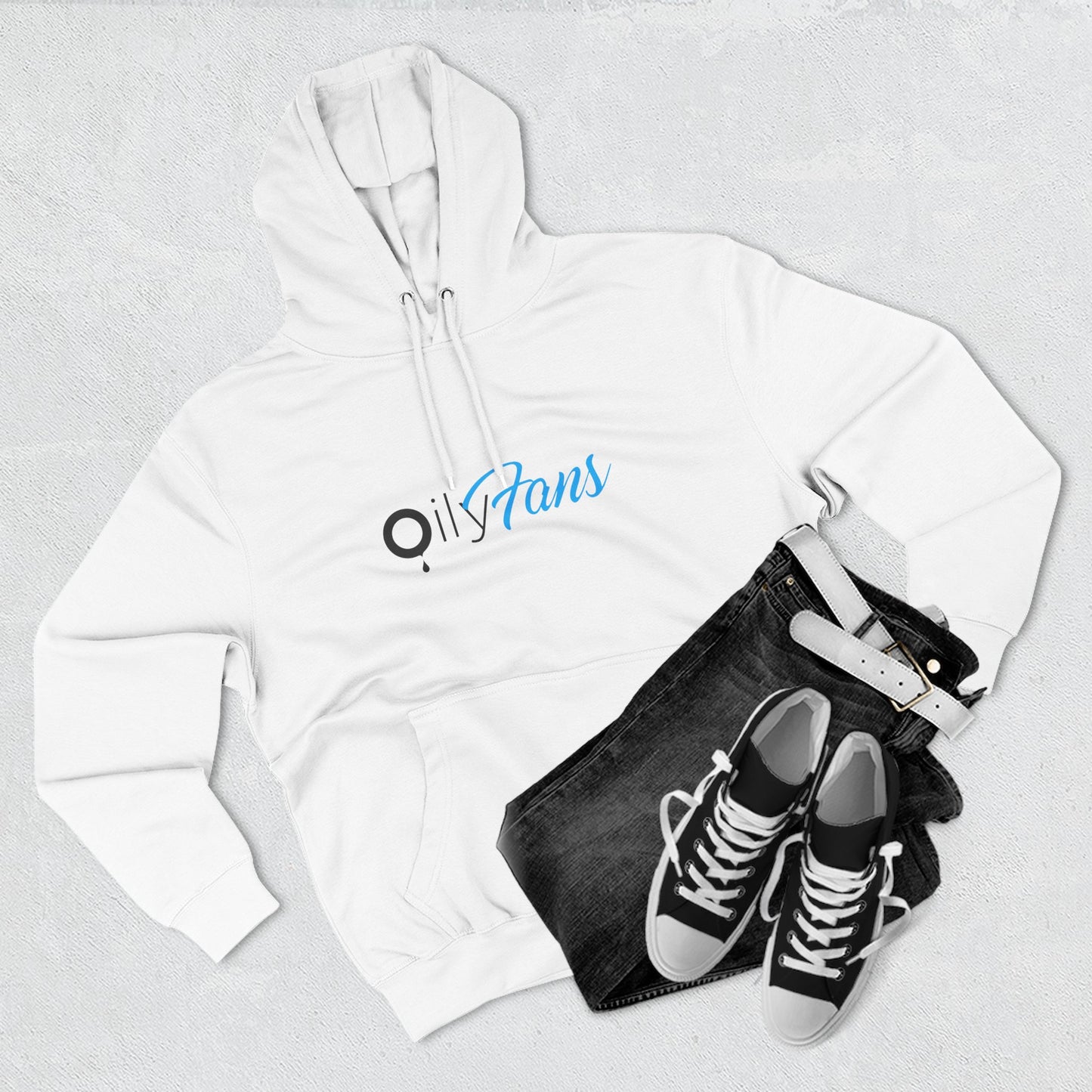 OilFans Logo Hoodie