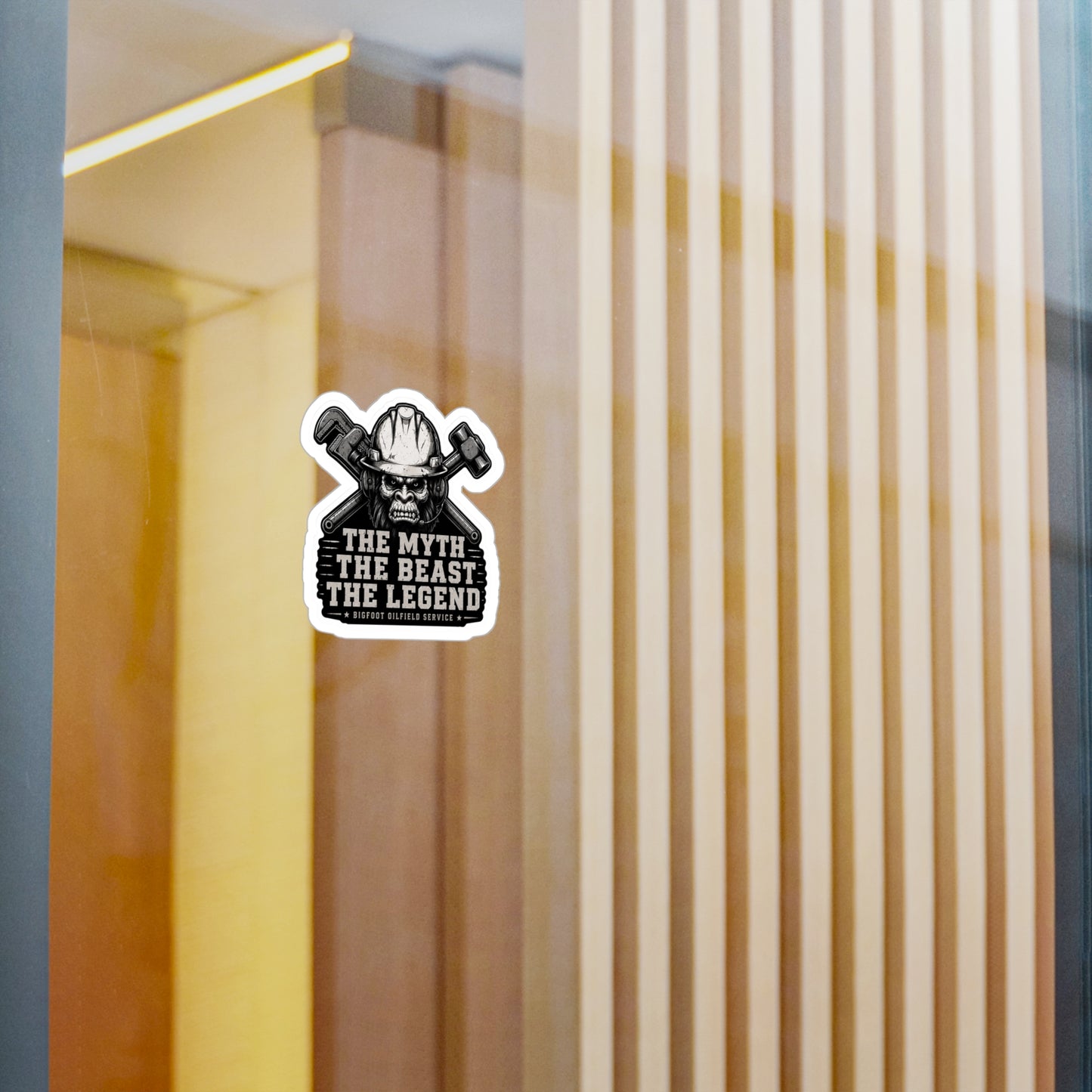 The Myth The Beast The Legend - Vinyl Sticker