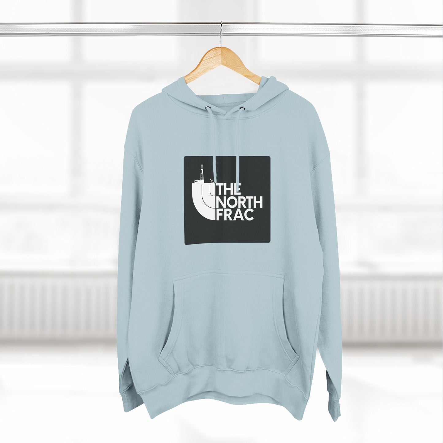 The North Frac - Black Logo Hoodie