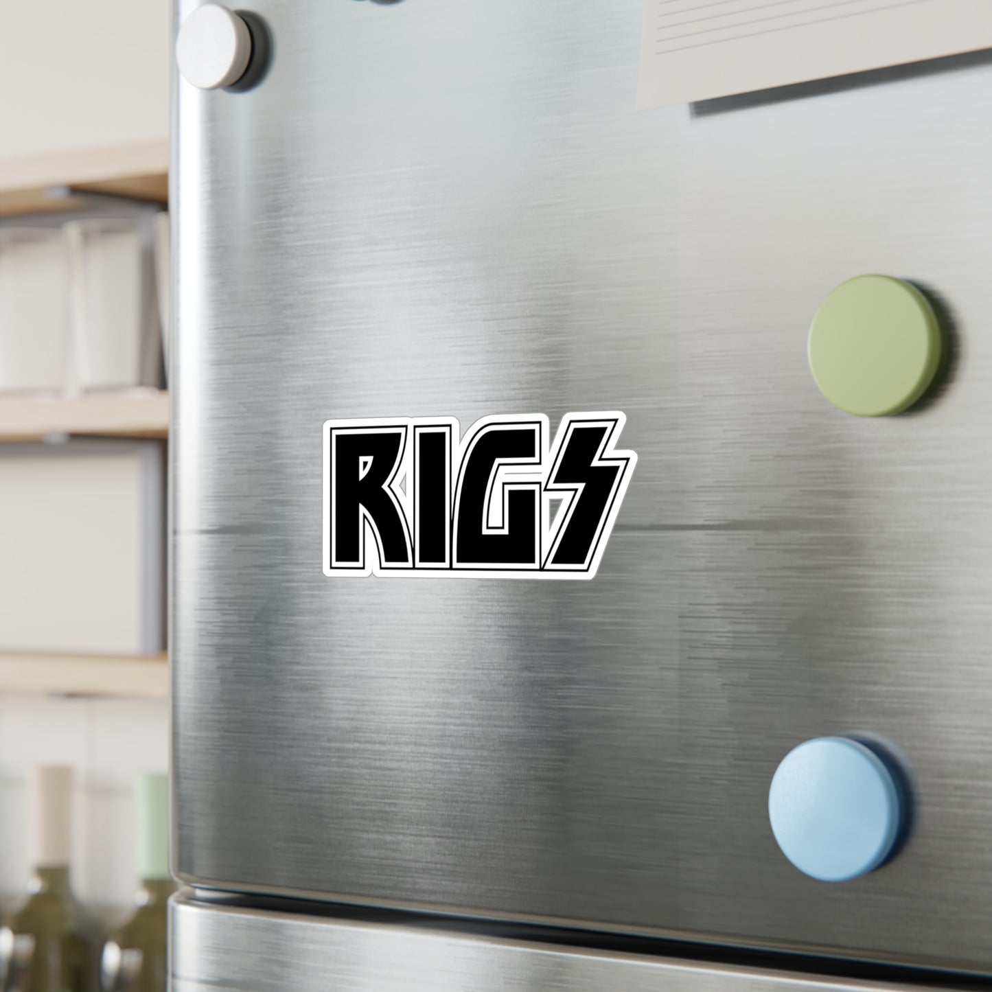 RIGS Rock Logo Vinyl Sticker