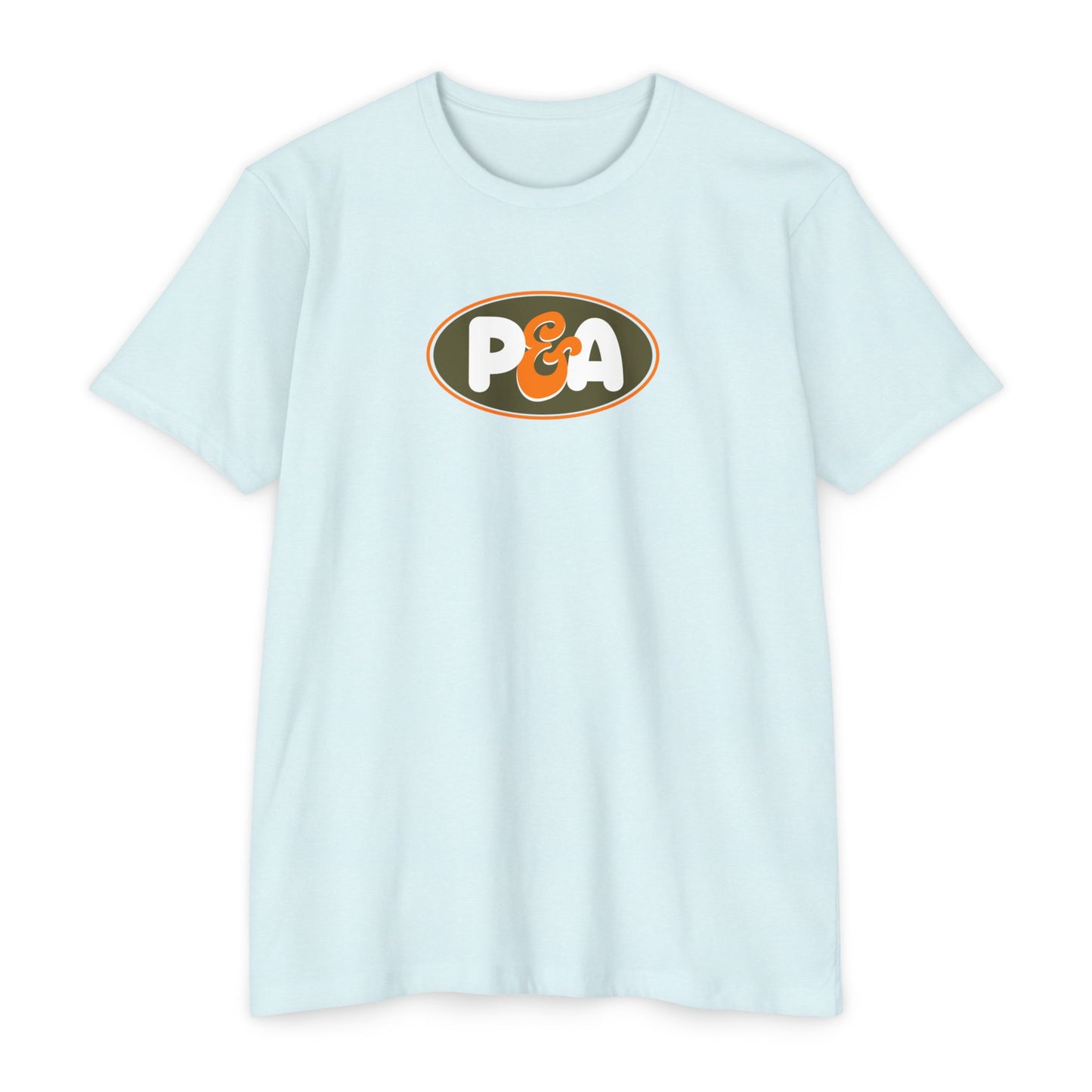 P&A Retro Oval Logo T-Shirt