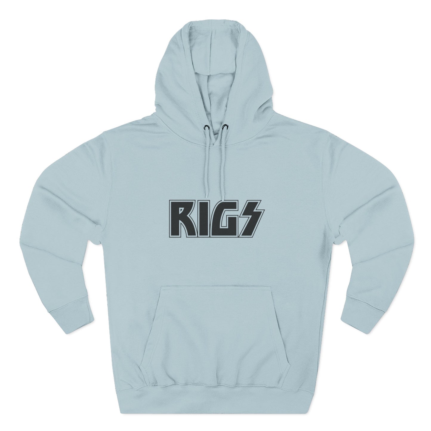 Rigs Logo Hoodie - Retro Rock Band
