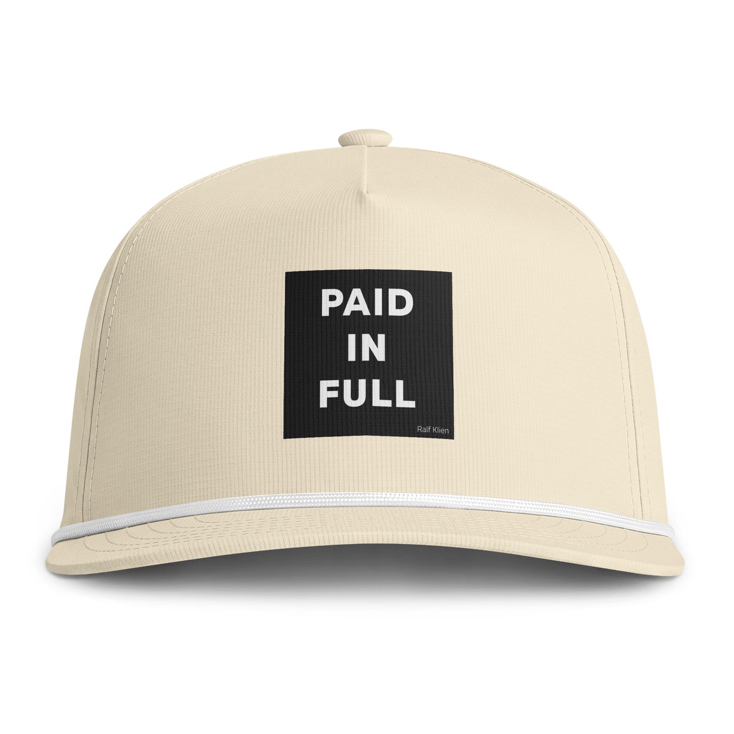 Paid In Full Rope Snapback — Sunwashed Vintage