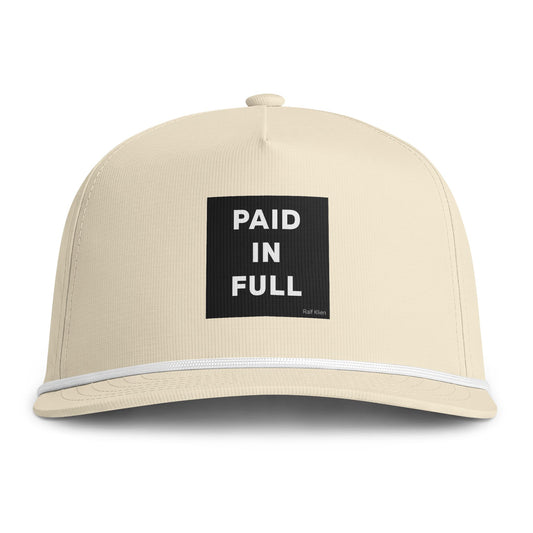 Paid In Full Rope Snapback — Sunwashed Vintage