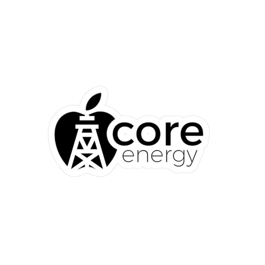 Apple Core Energy Logo Vinyl Sticker