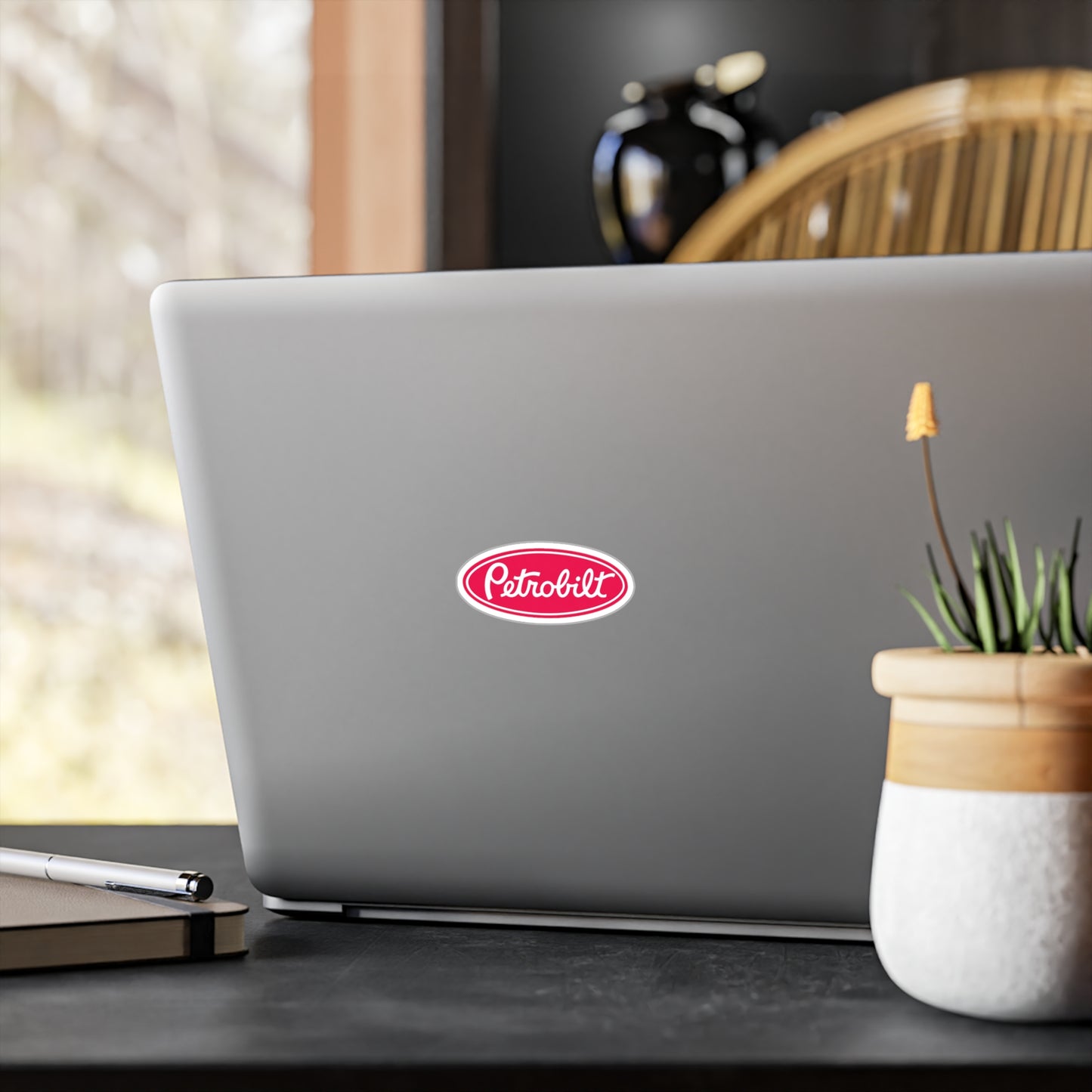 Petrobilt Red Oval - Vinyl Sticker