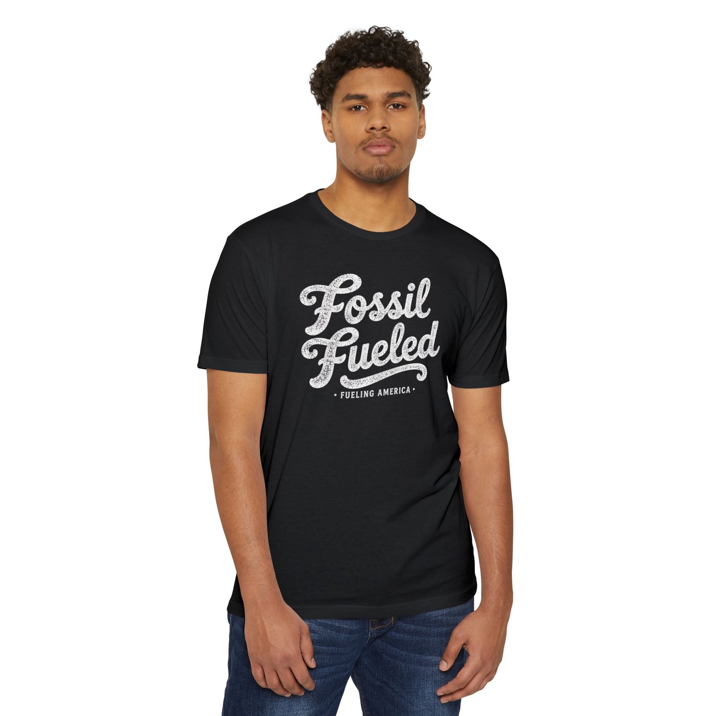 Fossil Fueled Graphic T-Shirt - Fueling America