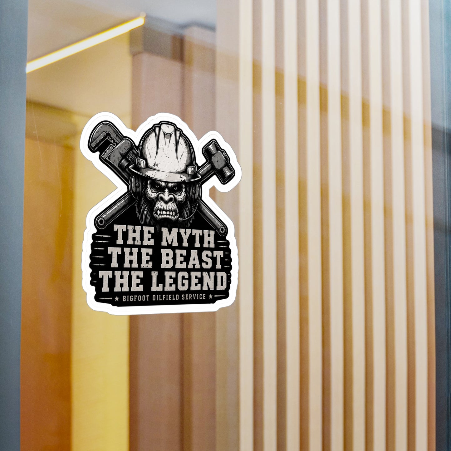 The Myth The Beast The Legend - Vinyl Sticker