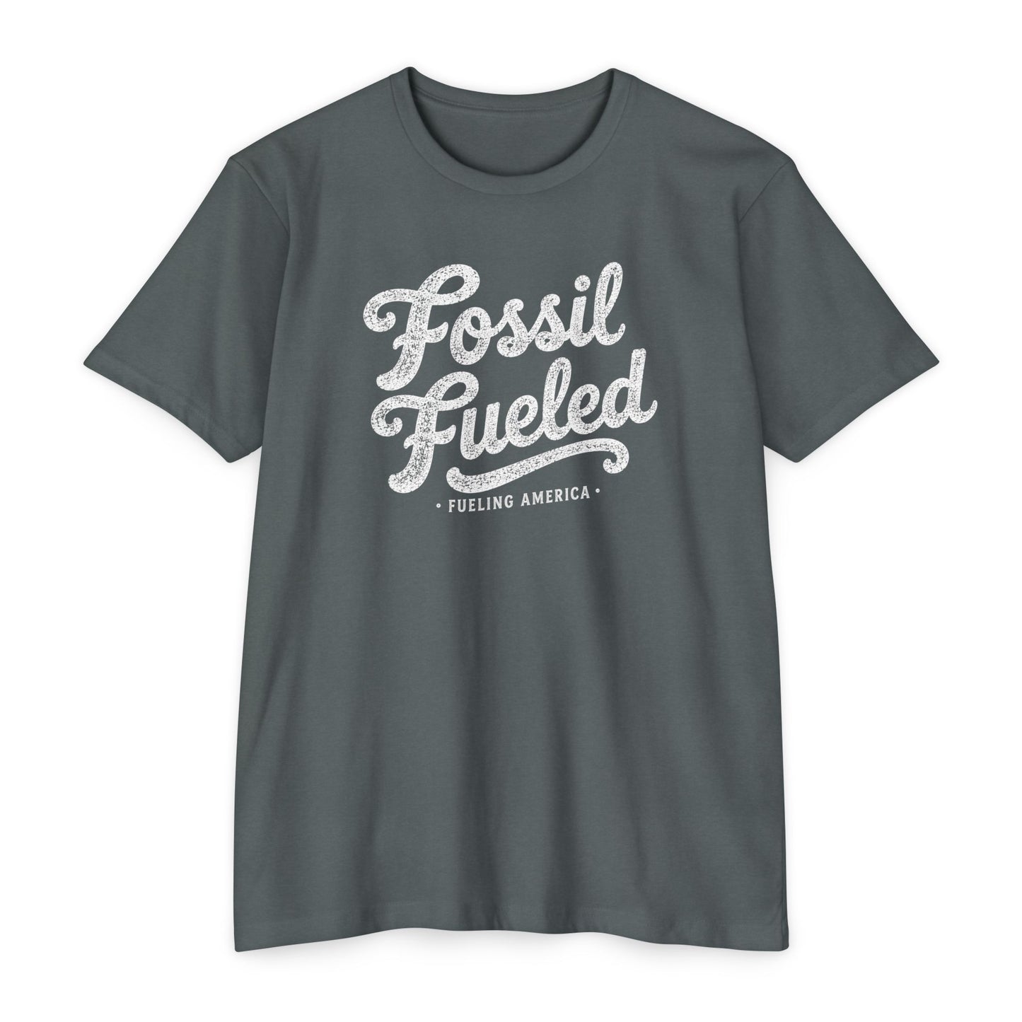 Fossil Fueled Graphic T-Shirt - Fueling America