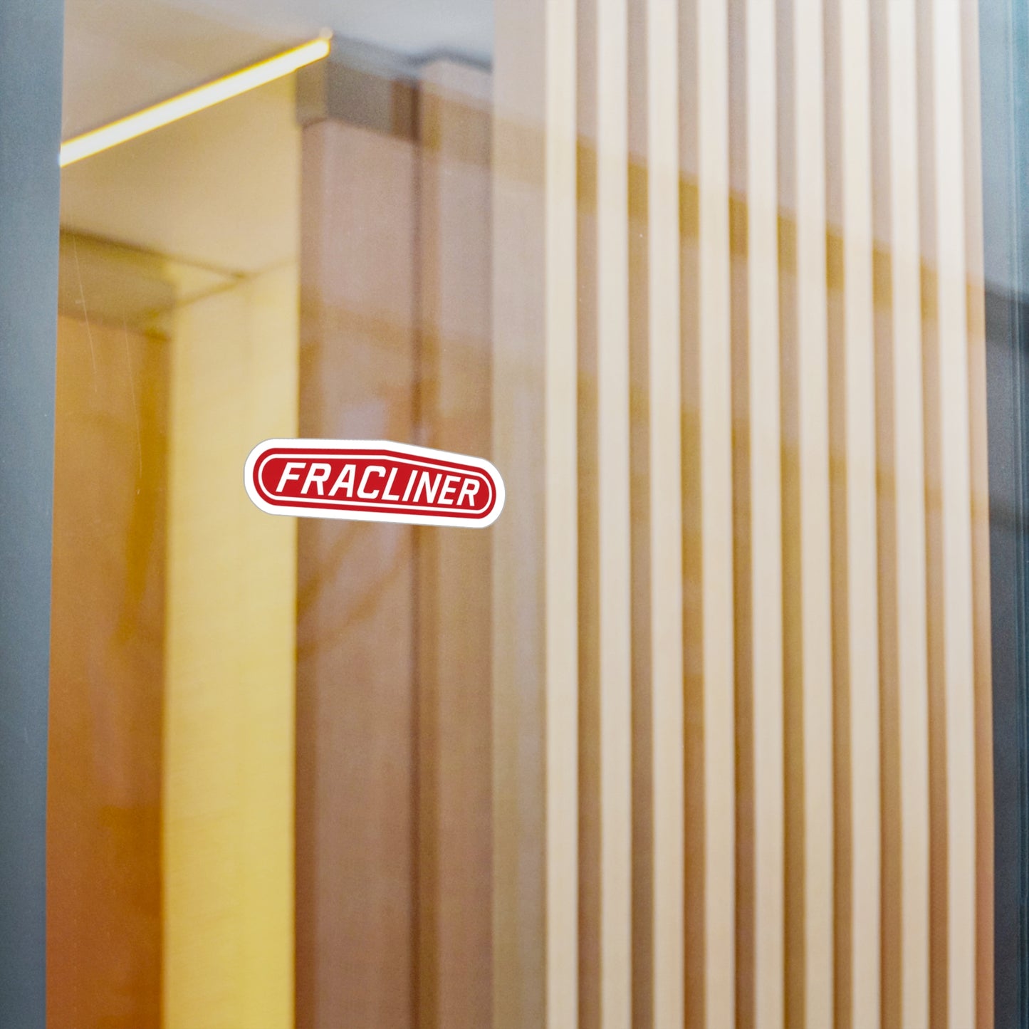 Fracliner Red - Vinyl Sticker