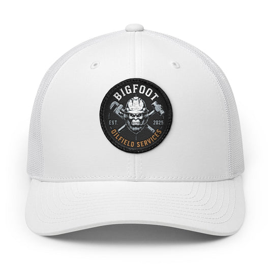 Bigfoot Field Services Embroidered — Patch Snapback Hat