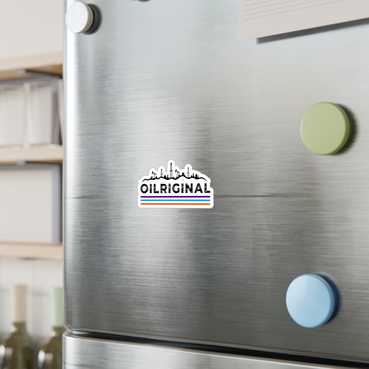 Oilriginal Skyline Vinyl Sticker