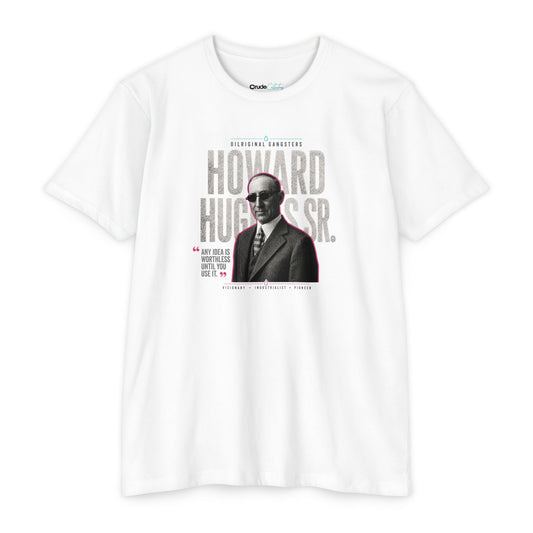 Howard Hughes Sr. Vintage Portrait T-Shirt