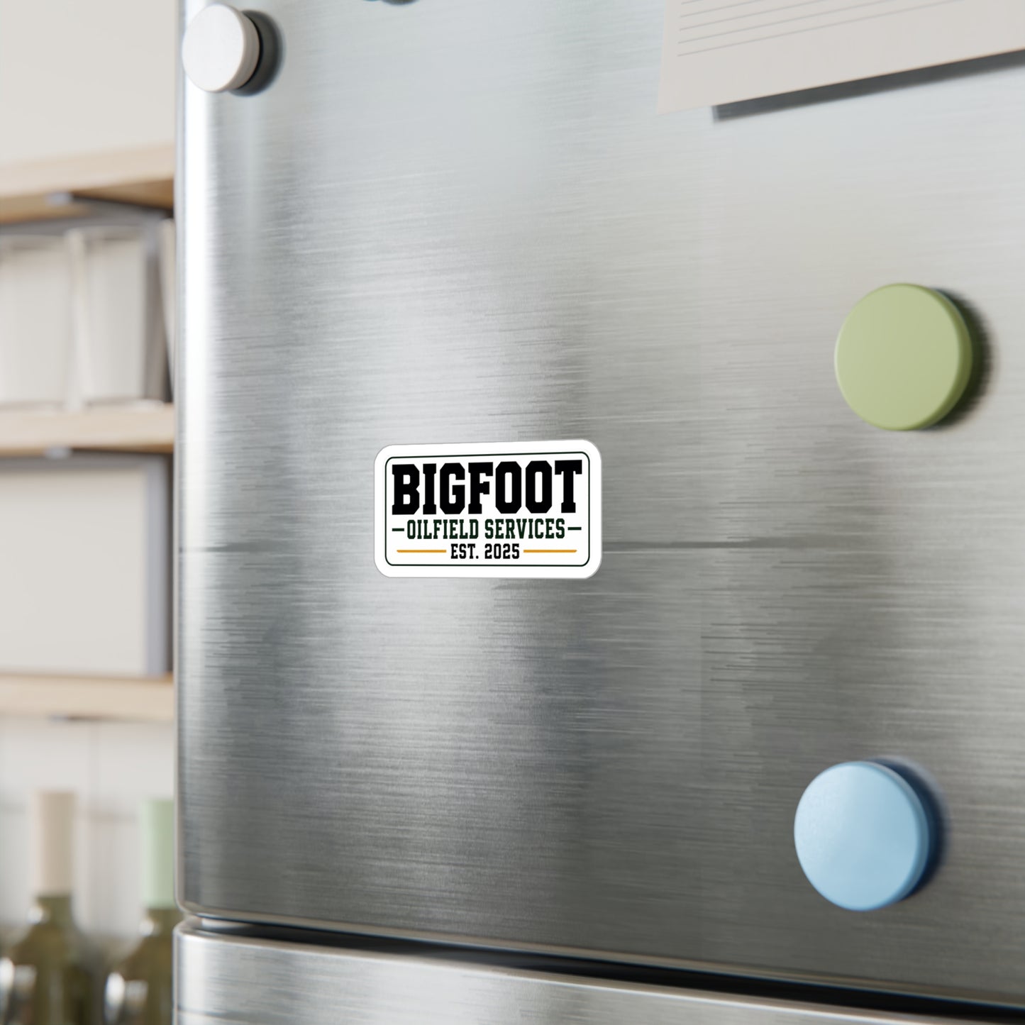 Bigfoot Oilfield Services - Vinyl Sticker — Established 2025 Sticker